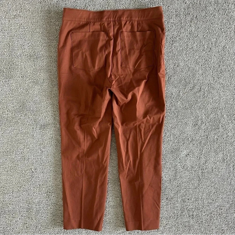 Spanx On The Go Ankle Slim Straight Pant Bronze Glow Size XL #20365R - Picture 4 of 7